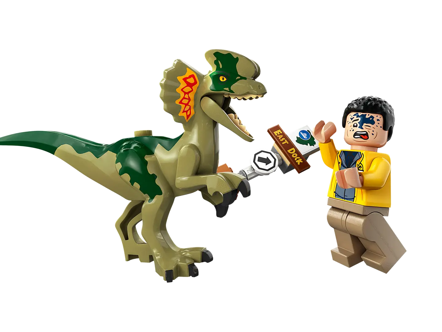 LEGO® Jurassic Park Dilophosaurus Ambush
