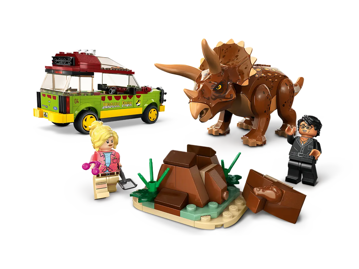 LEGO® Jurassic Park Triceratops Research