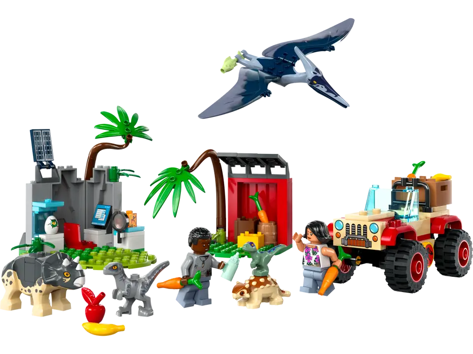 LEGO® Jurassic World Baby Dinosaur Rescue Center
