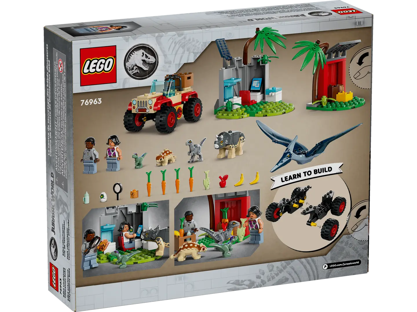 LEGO® Jurassic World Baby Dinosaur Rescue Center