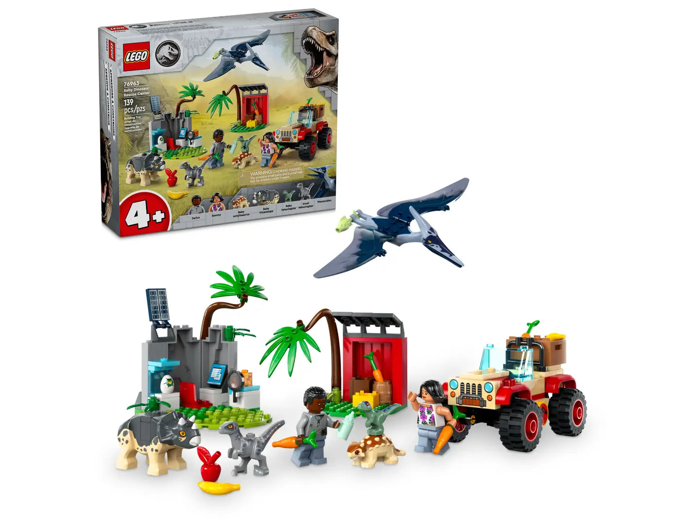 LEGO® Jurassic World Baby Dinosaur Rescue Center