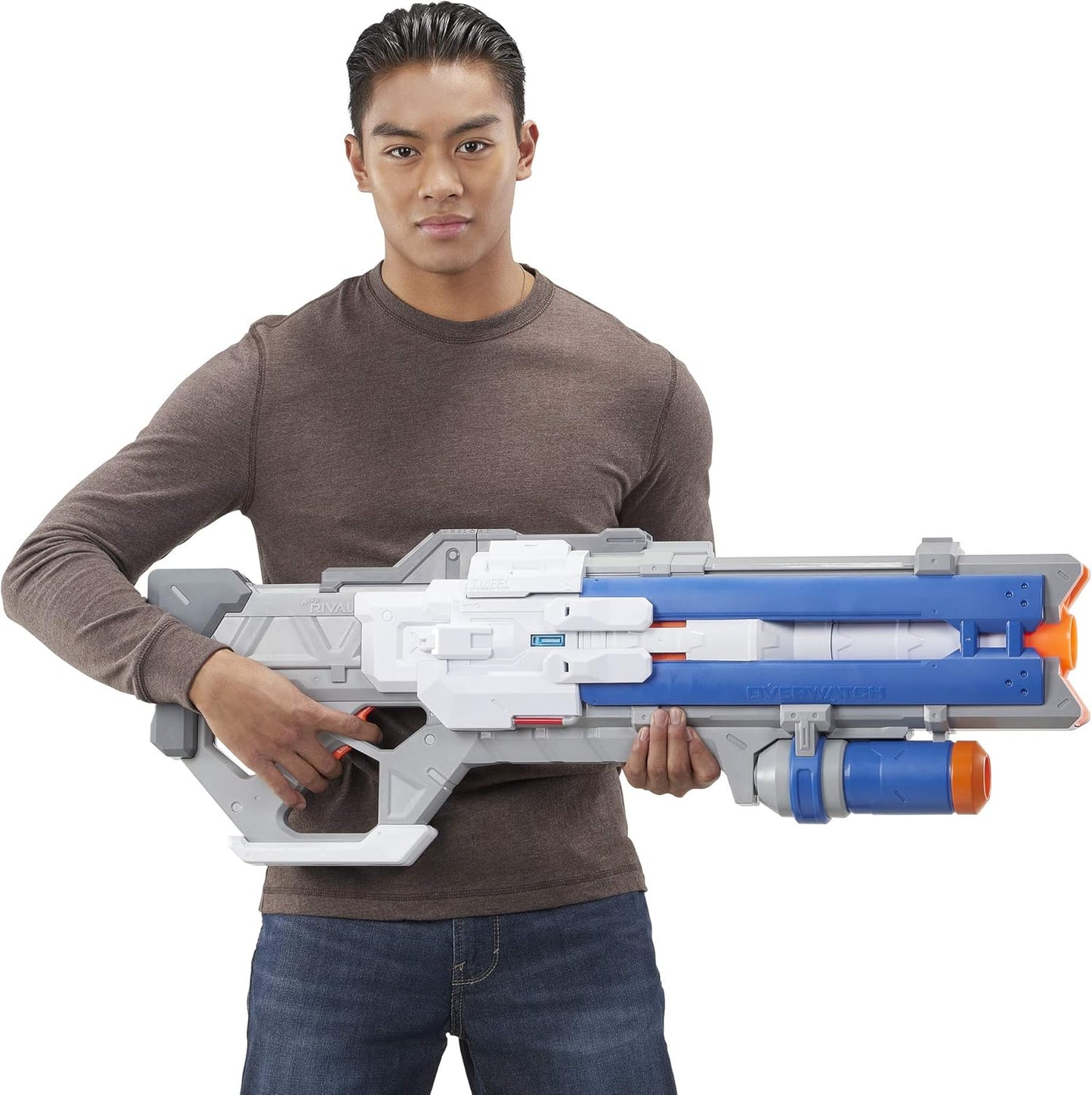 NERF Rival Overwatch Soldier: 76 Fully Motorized Blaster with 30 Rounds