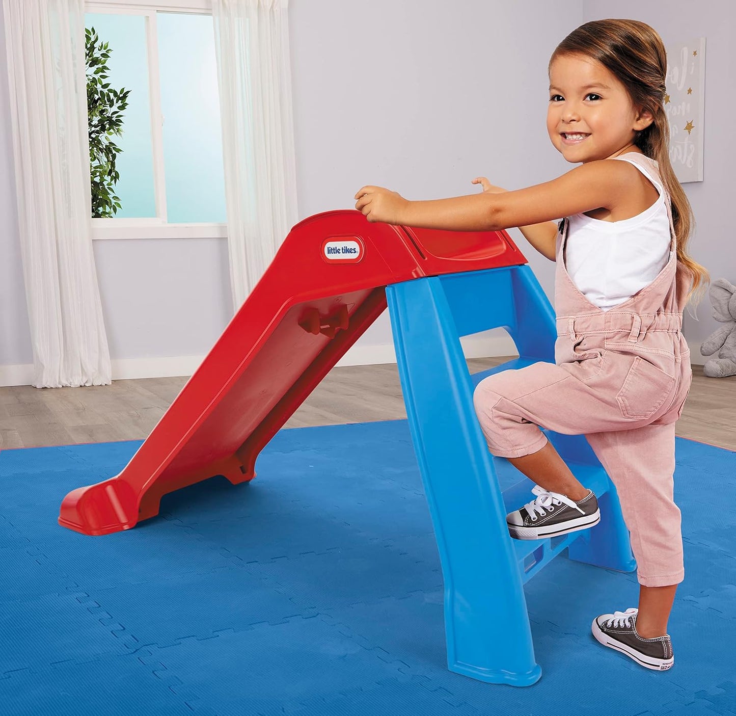 Little Tikes First Slide – 3‑Foot Fold‑Away Toddler Slide
