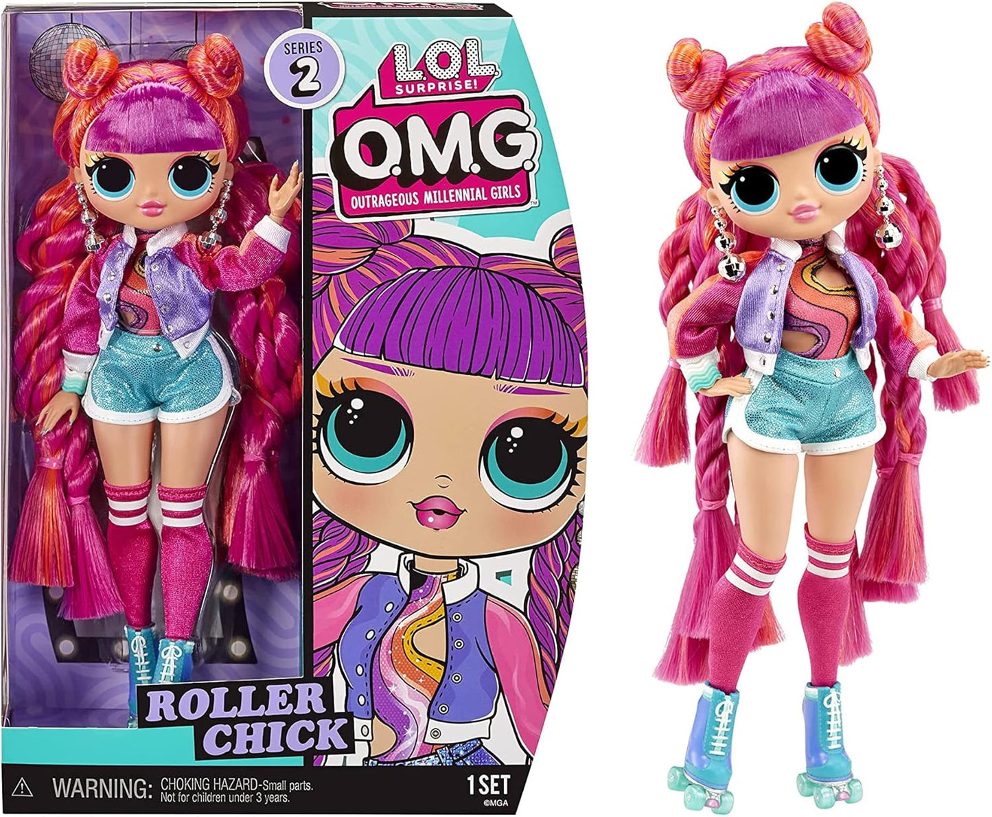LOL Surprise OMG Roller Chick Fashion Doll
