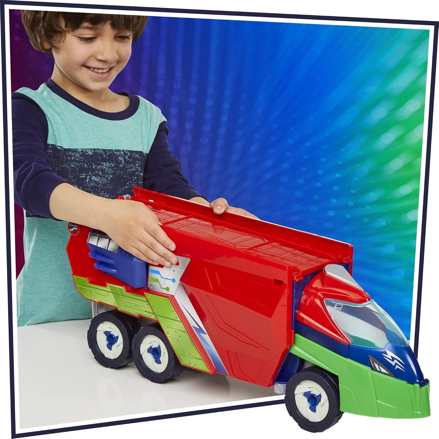 PJ Masks PJ Launching Seeker 2-in-1 Playset with Catboy & Gekko