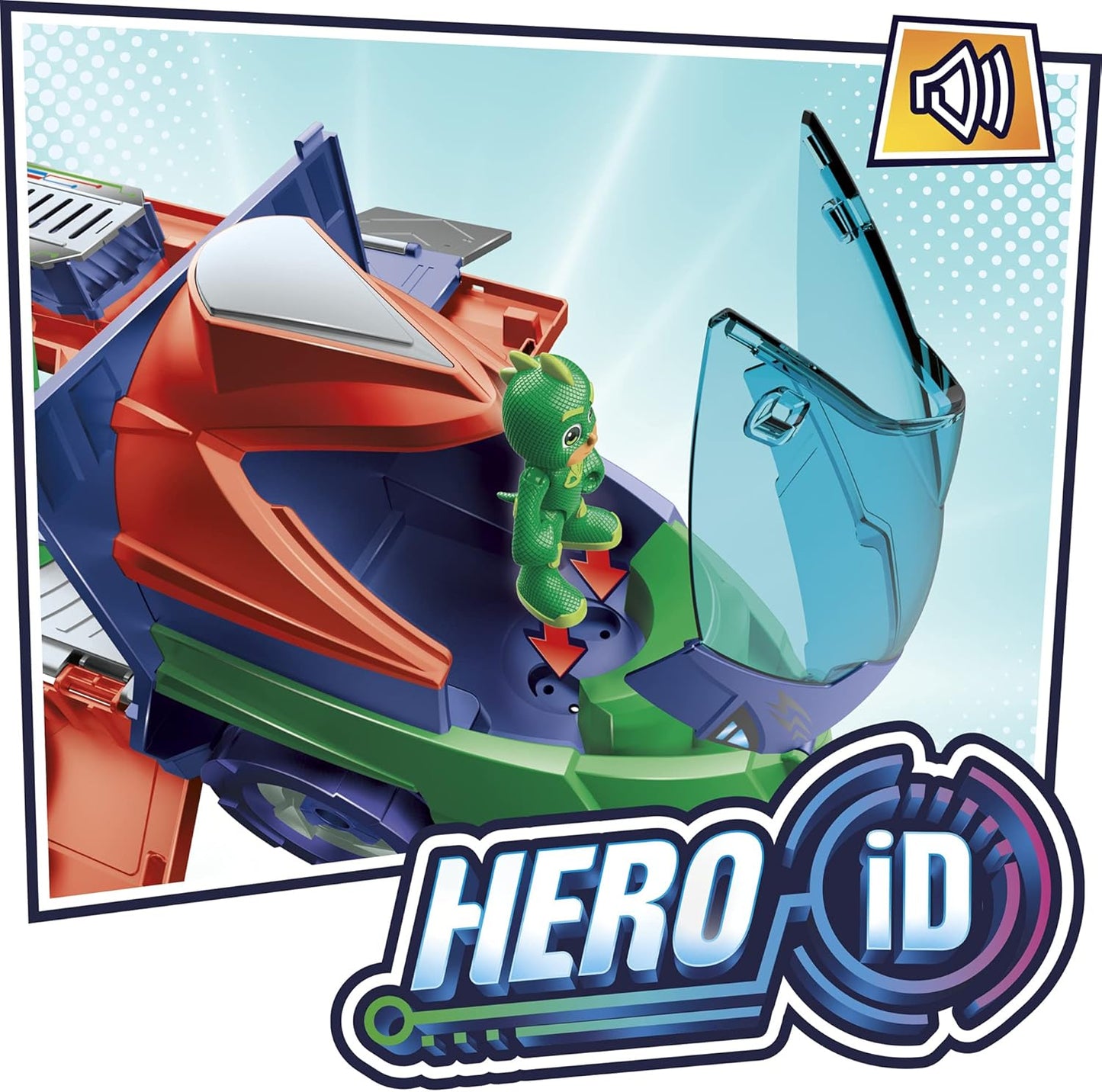 PJ Masks PJ Launching Seeker 2-in-1 Playset with Catboy & Gekko