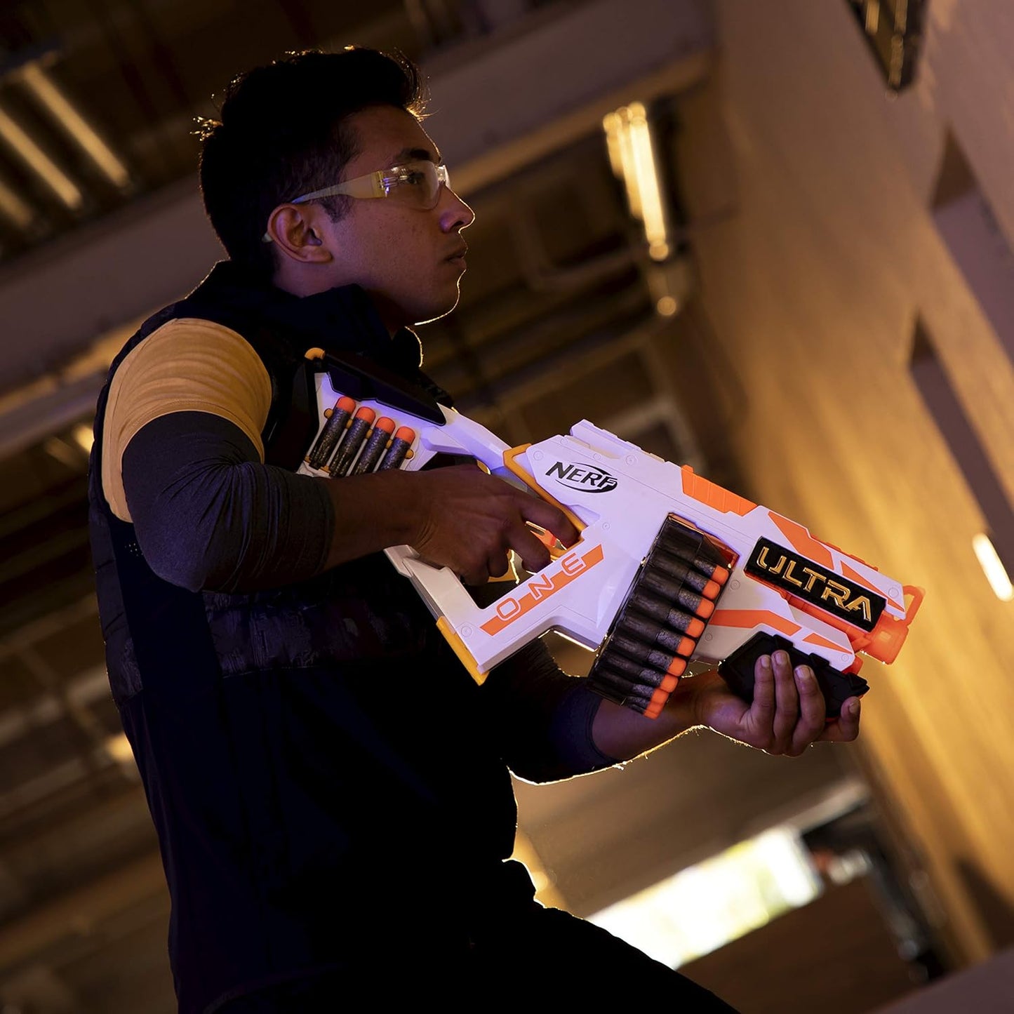 Nerf Ultra One Motorized Blaster with 25-Dart Drum and 25 Ultra Darts