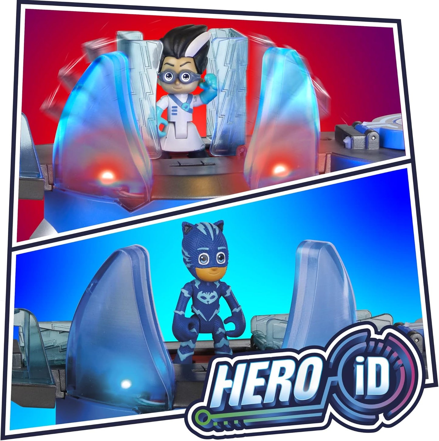 PJ Masks Deluxe Battle HQ Playset with Lights, Sounds & 2 Figures