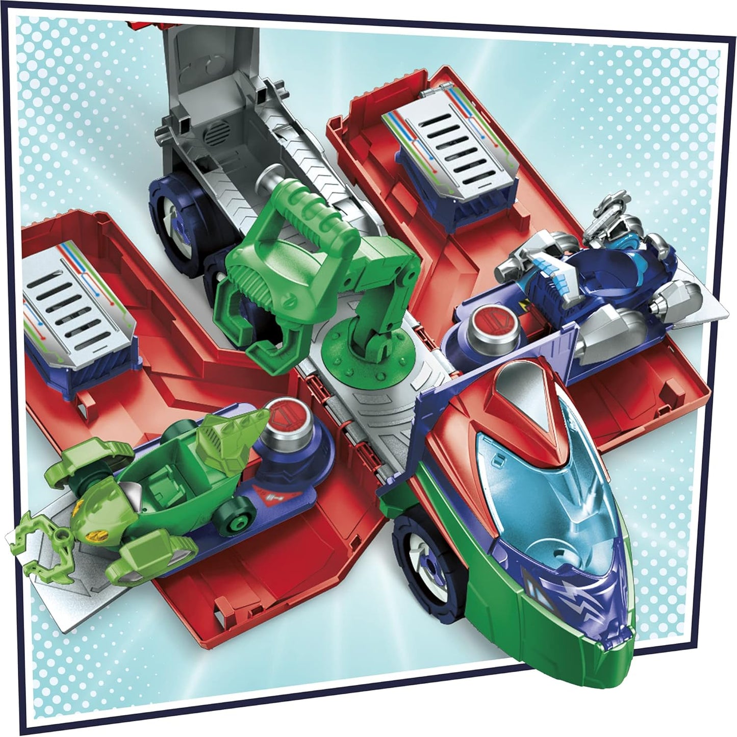 PJ Masks PJ Launching Seeker 2-in-1 Playset with Catboy & Gekko