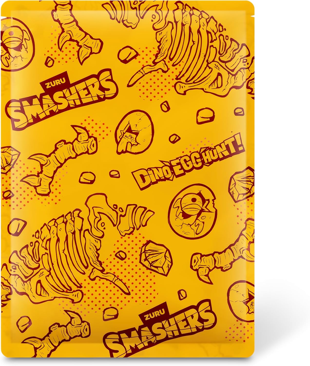 ZURU Smashers Dino Egg Hunt – Fire-Breathing Fury Dinosaur Surprise Egg
