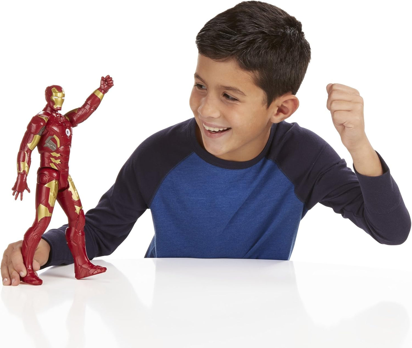 Iron Man Mark 43 Titan Hero Tech – Avengers Age of Ultron – Lights & Sounds – 12-Inch
