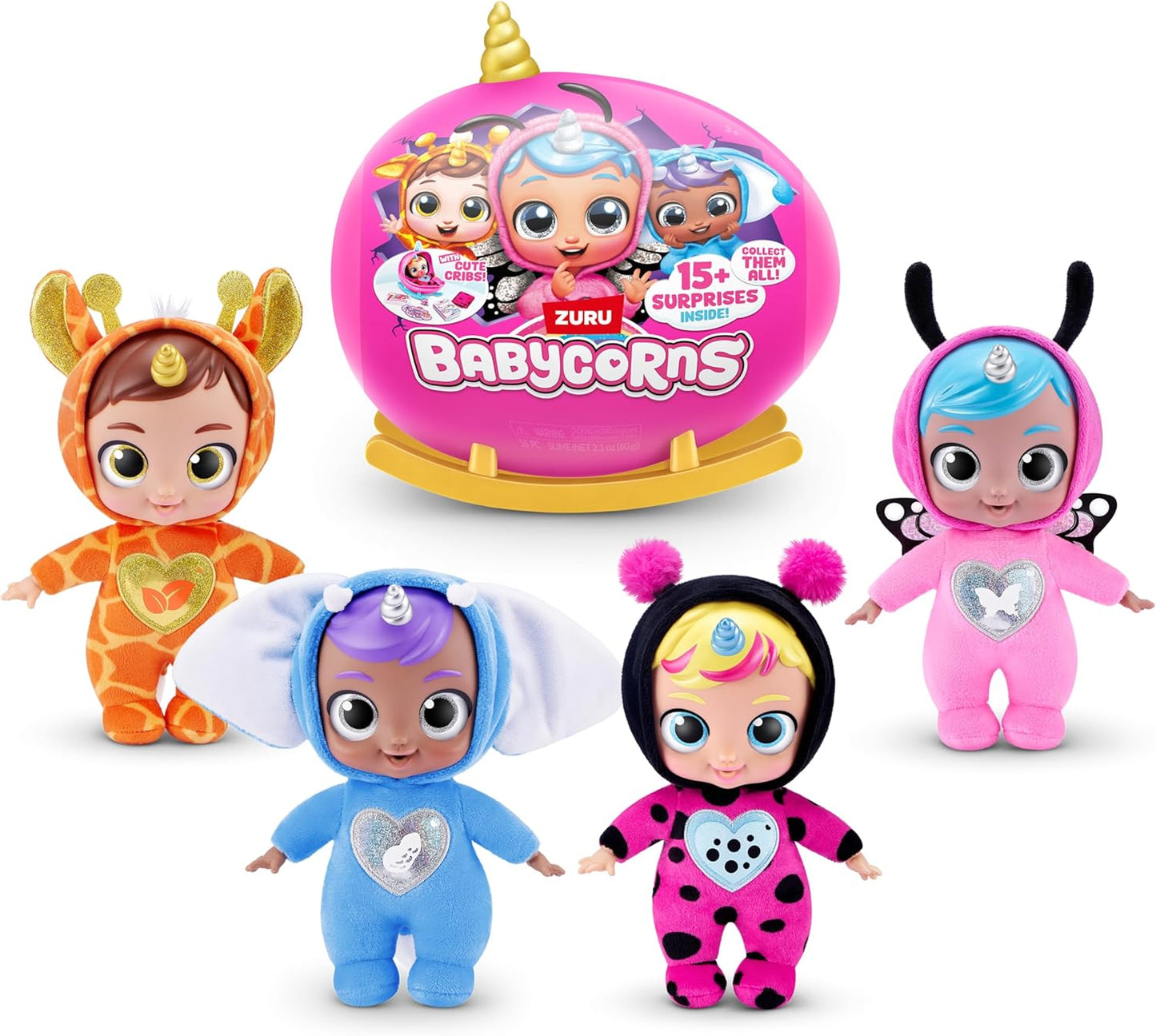 Zuru Babycorns Surprise – Large Babycorn Doll with 15+ Surprises