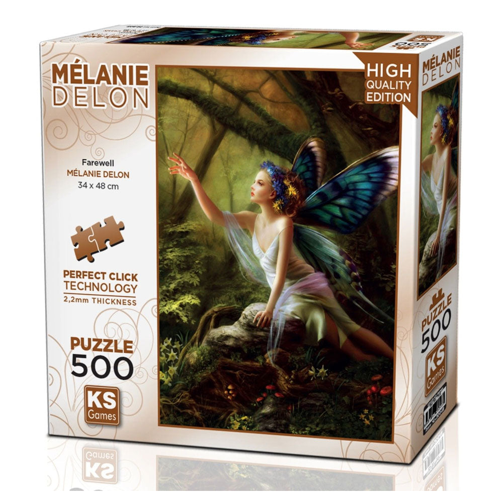 Mélanie Delon “Farewell” 500-Piece Jigsaw Puzzle - KS Games