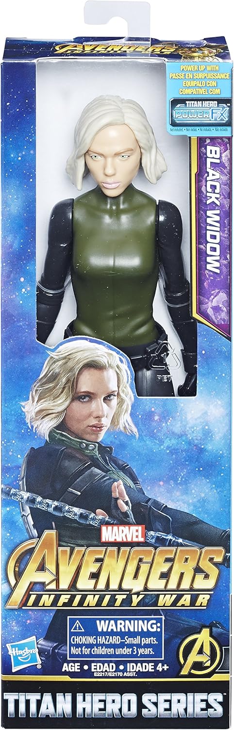 Marvel Avengers Titan Hero Series Black Widow 12-Inch Action Figure