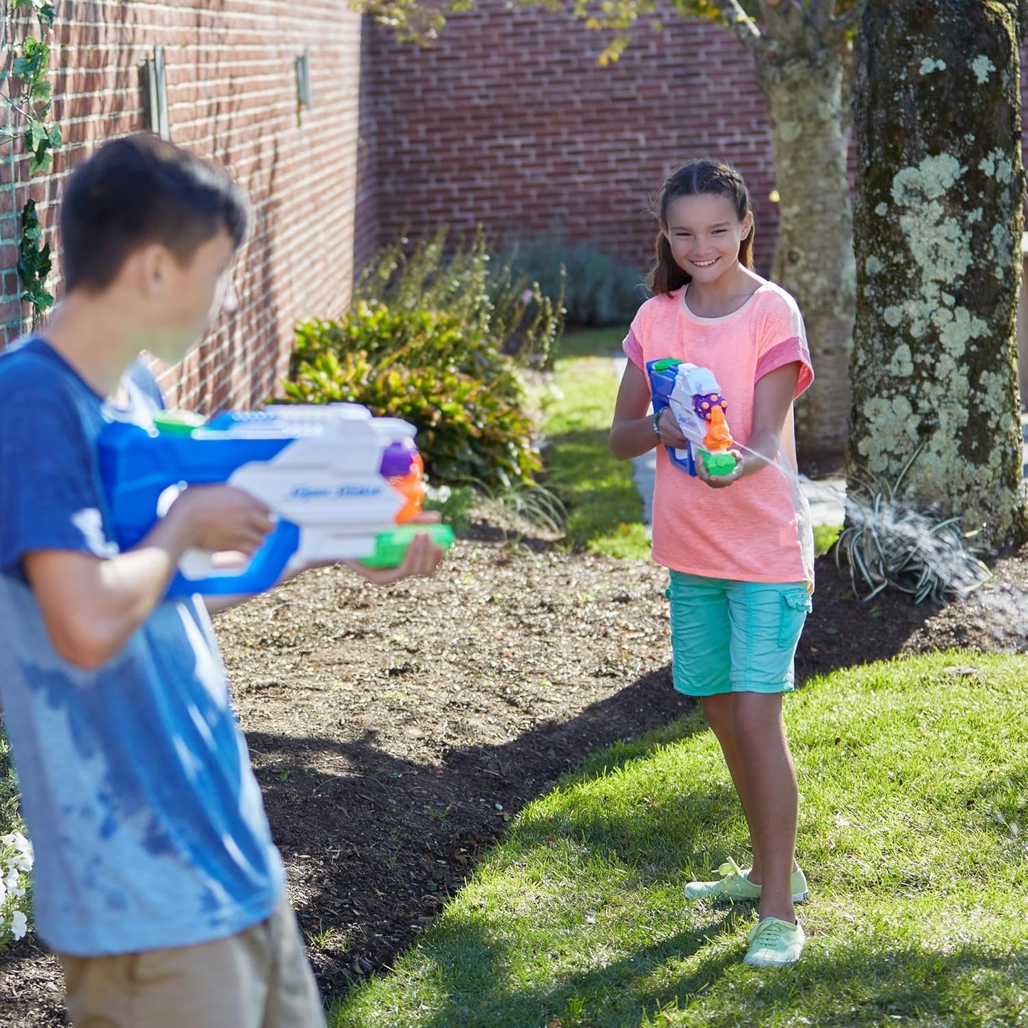 Nerf Super Soaker DartFire Blaster – Fires Darts & Water – 2-in-1 Outdoor Toy for Kids