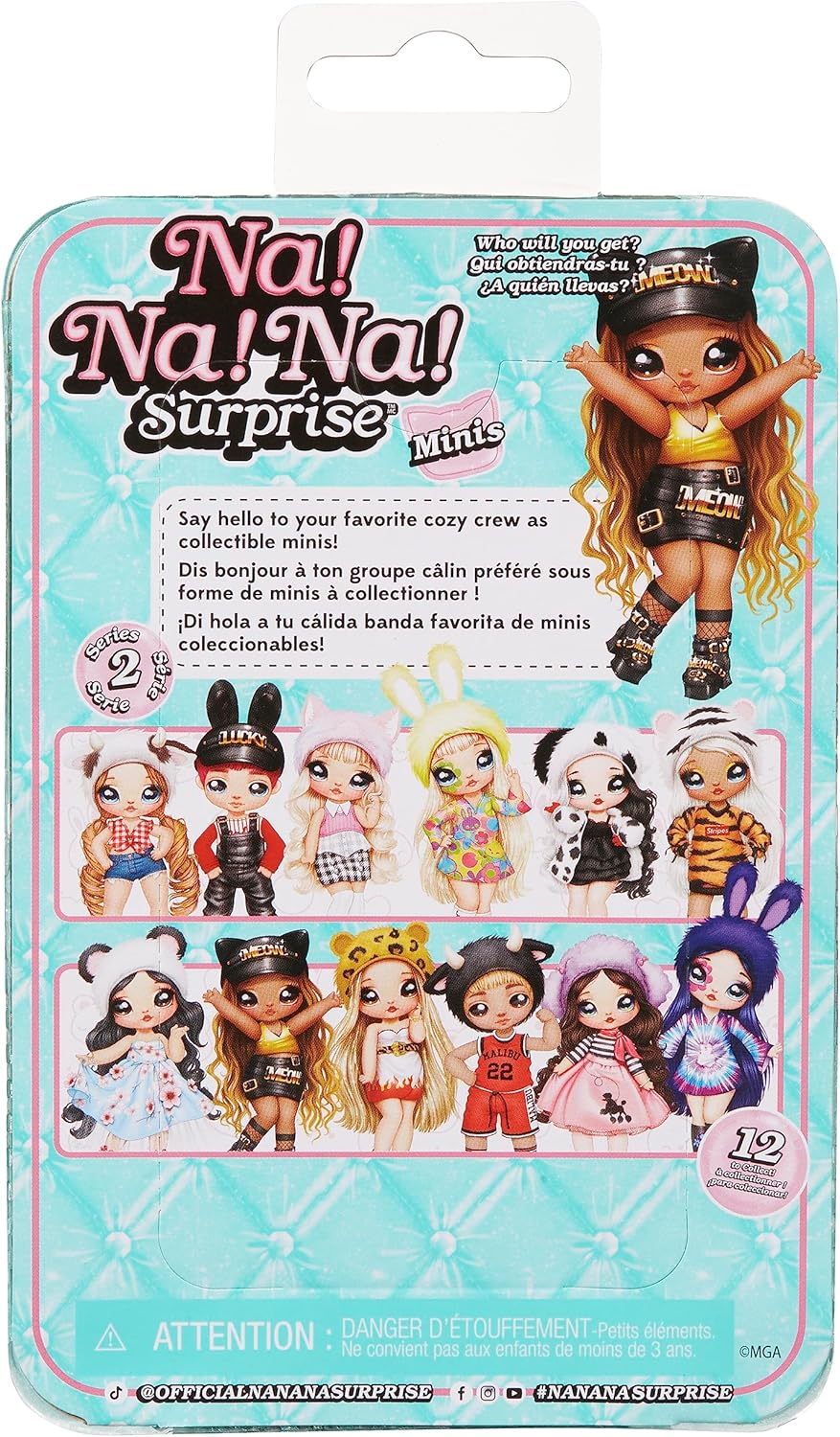 Na Na Na Surprise Minis Series 2 Blind Box Collectible Mini Doll