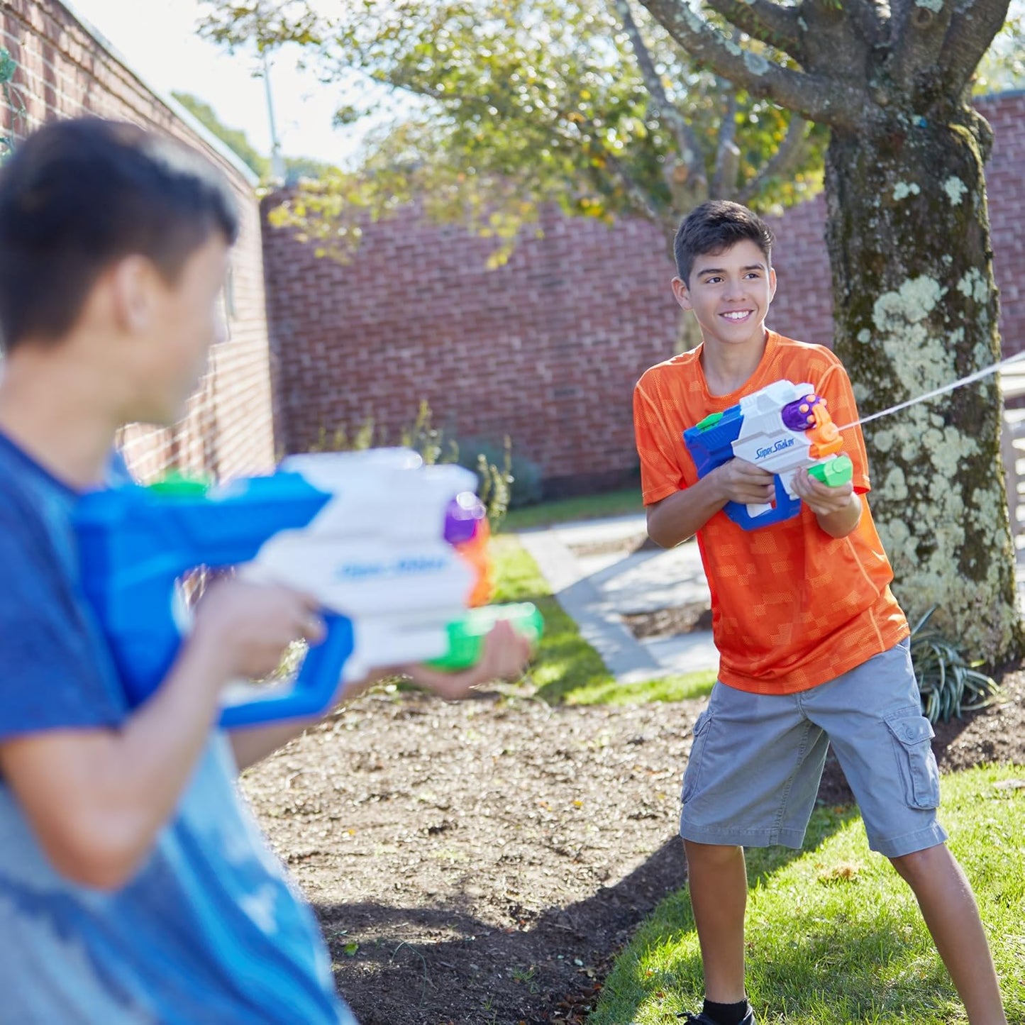 Nerf Super Soaker DartFire Blaster – Fires Darts & Water – 2-in-1 Outdoor Toy for Kids