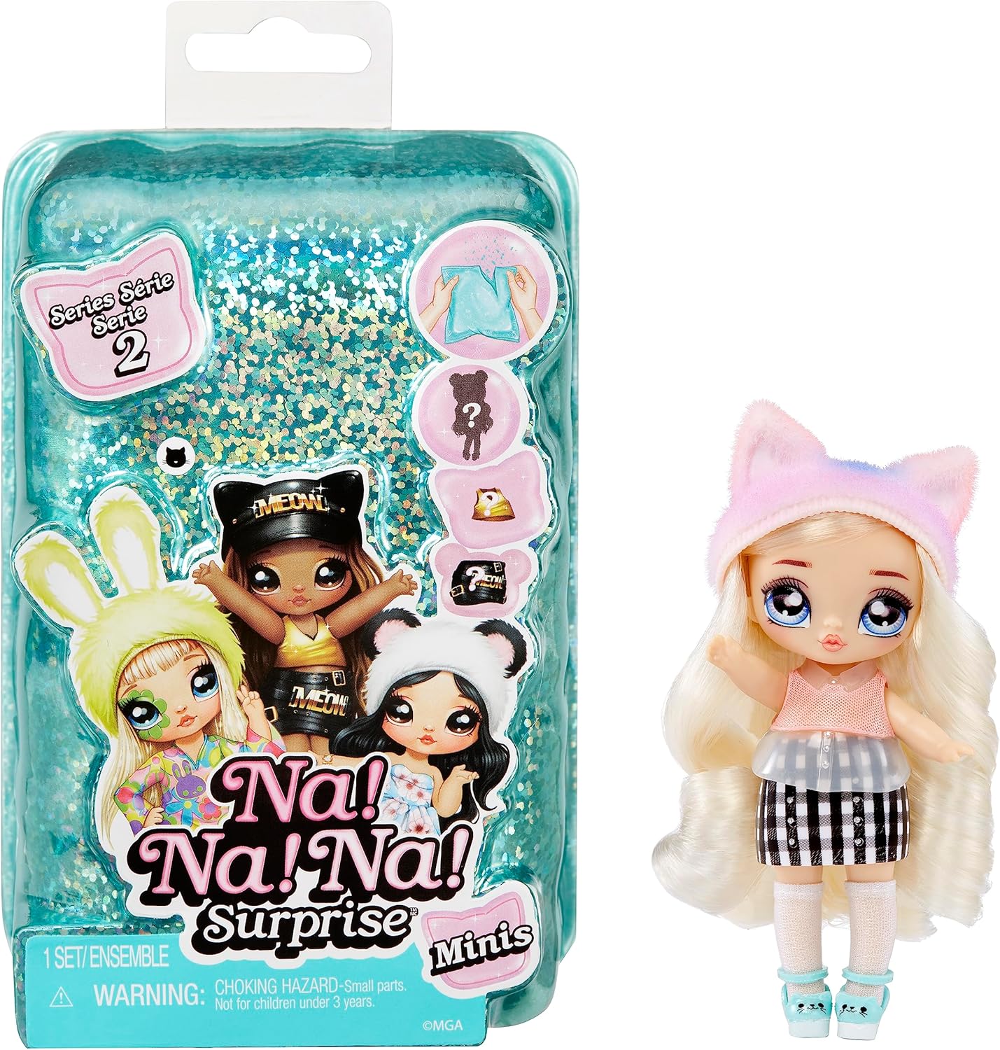 Na Na Na Surprise Minis Series 2 Blind Box Collectible Mini Doll