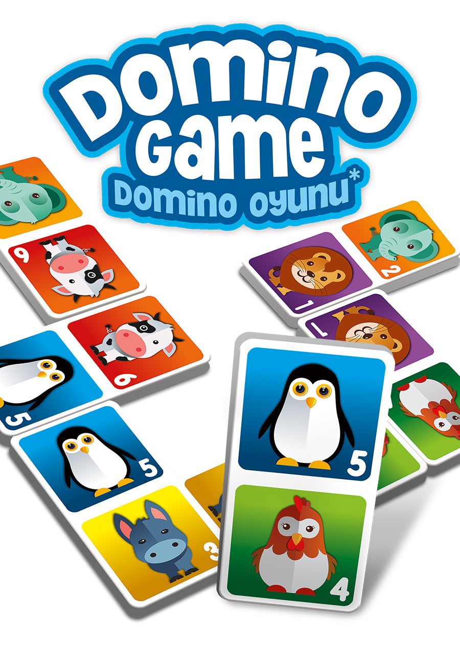 Domino Educational Matching Animals Game