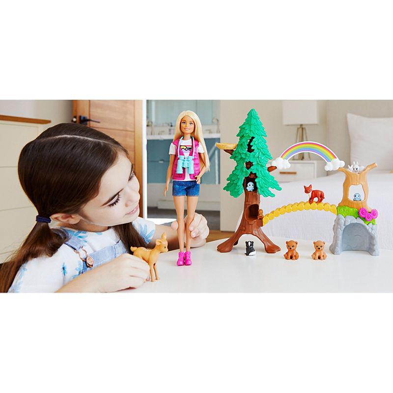 Barbie® Wilderness Guide Interactive Playset with Blonde Barbie® Doll