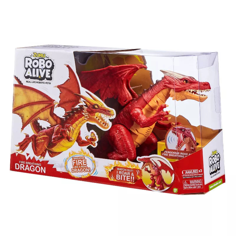 Robo Alive “Fire Breathing Dragon” – Real‑Life Robotic Creature by ZURU