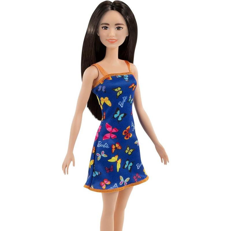 Barbie® Doll in a blue dress with butterflies