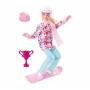 Barbie® Snowboarder Doll with Pink Gear & Accessories