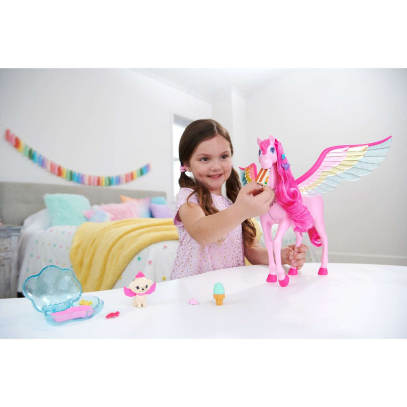 Barbie A Touch Of Magic Pegasus And Accessories