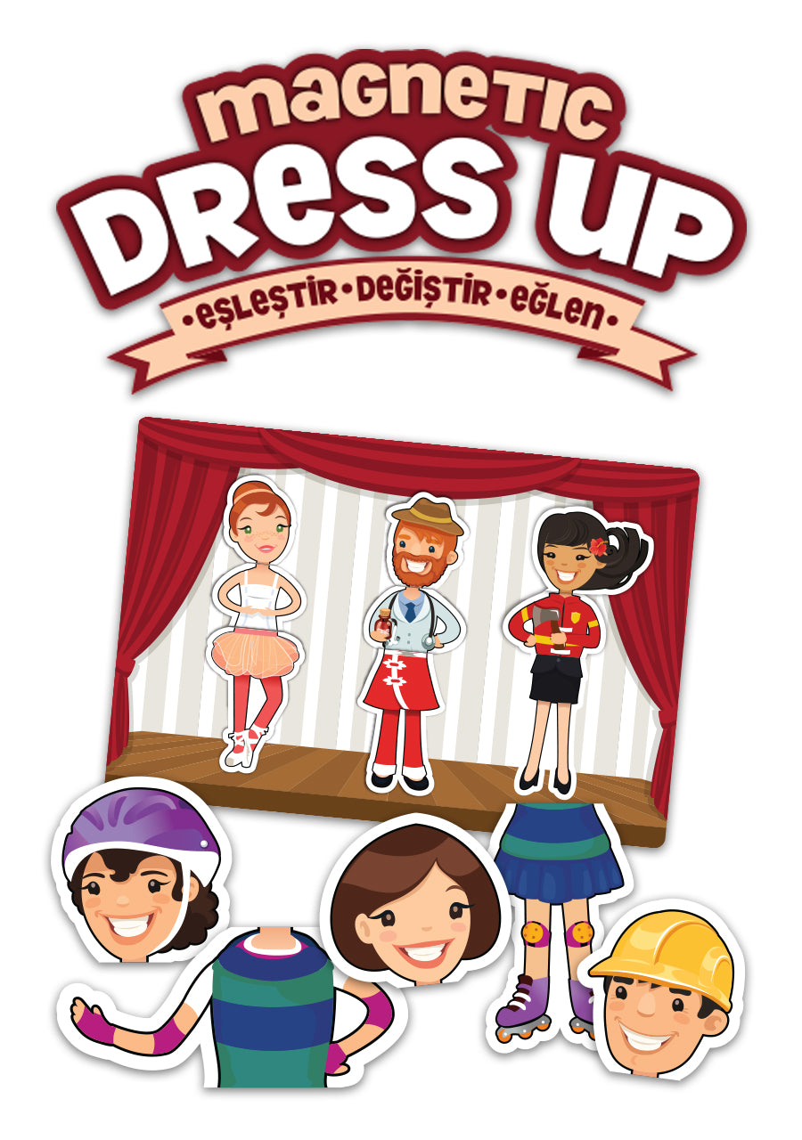 Magnetic Dress Up - Mix and Match Magnetic Outfits for Kids
