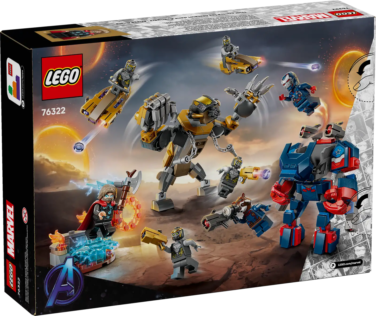 LEGO® Marvel Avengers: Endgame Thor vs. Chitauri