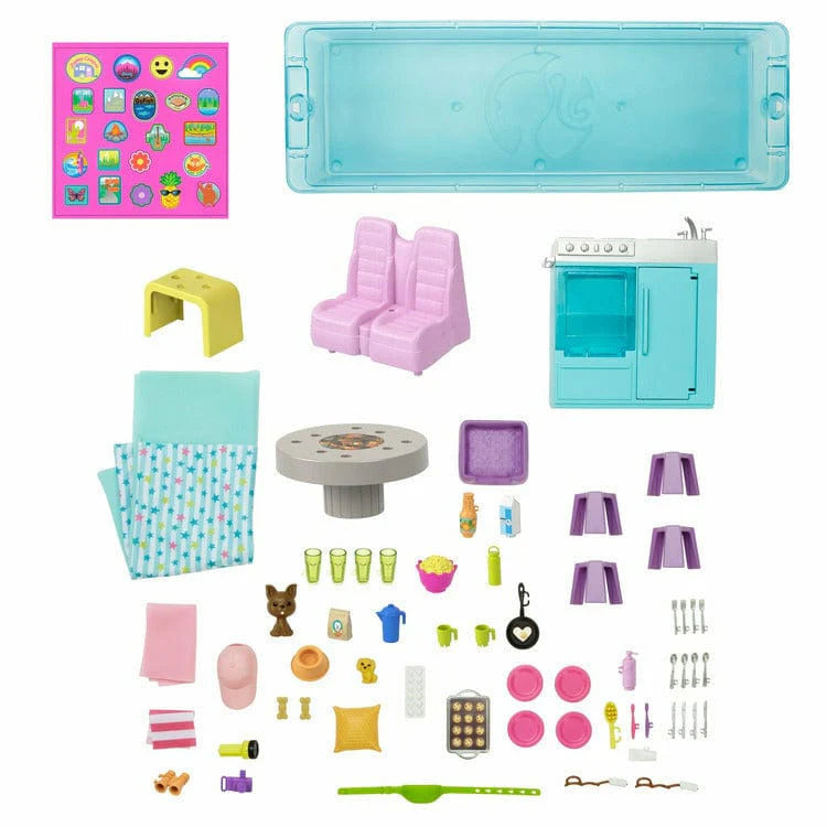 Barbie® Dream Camper Playset with Slide, Pool & 60+ Accessorie