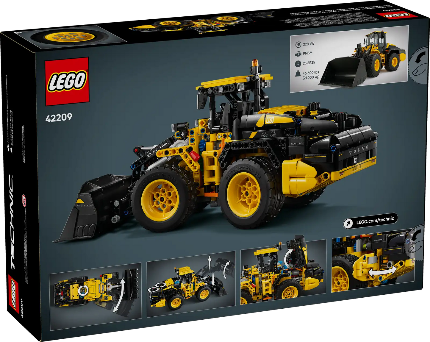 LEGO® Technic™ Volvo L120 Electric Wheel Loader
