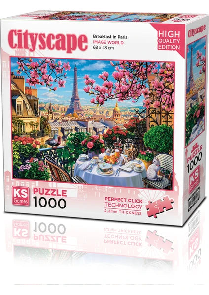 “Breakfast in Paris” – 1000-Piece KS Games Puzzle by Serhat Filiz