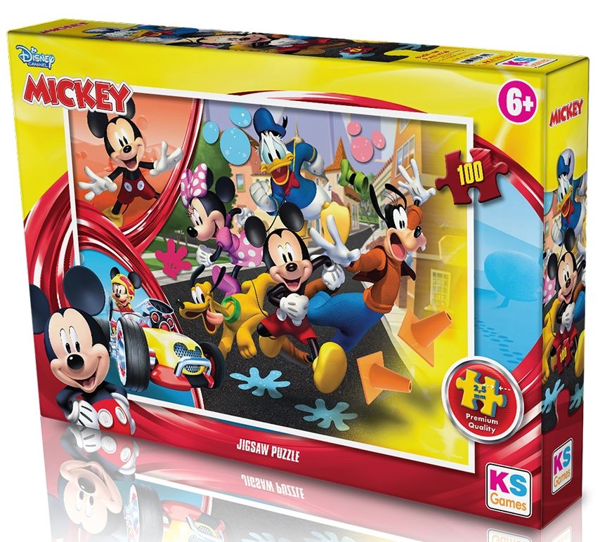 Disney Mickey Mouse 100-Piece Premium Puzzle - KS Games