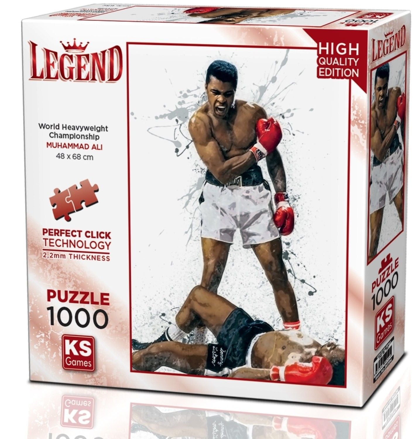 Legend Muhammad Ali – 1000-Piece Puzzle by KS Games