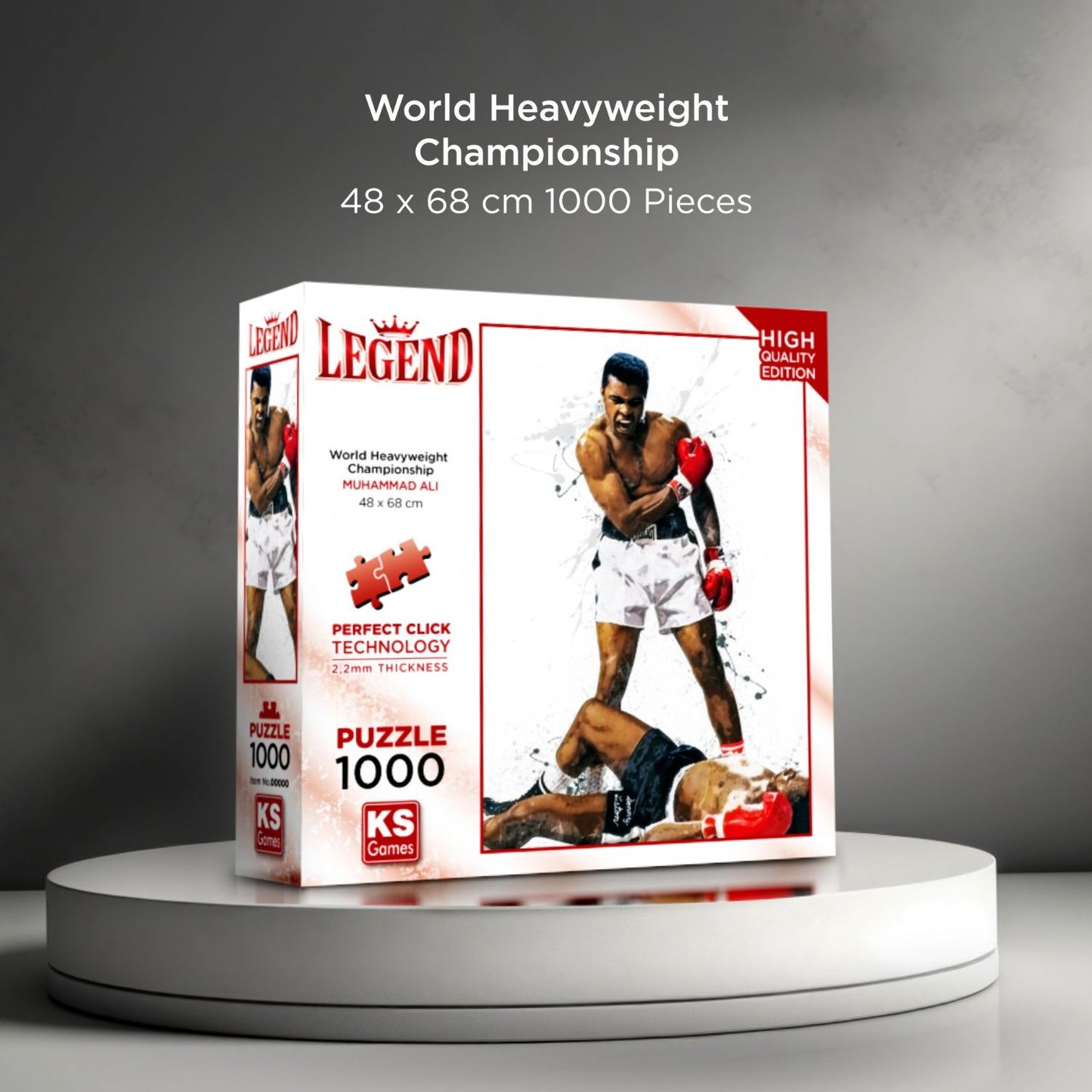 Legend Muhammad Ali – 1000-Piece Puzzle by KS Games