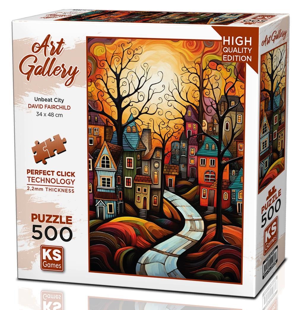 Art Gallery “Unbeat City” 500-Piece Jigsaw Puzzle - KS Games