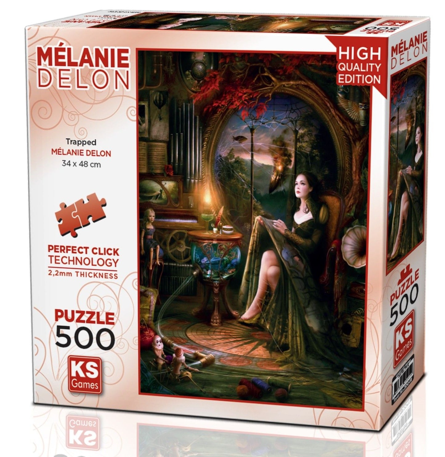 Mélanie Delon “Trapped” 500-Piece Jigsaw Puzzle - KS Games