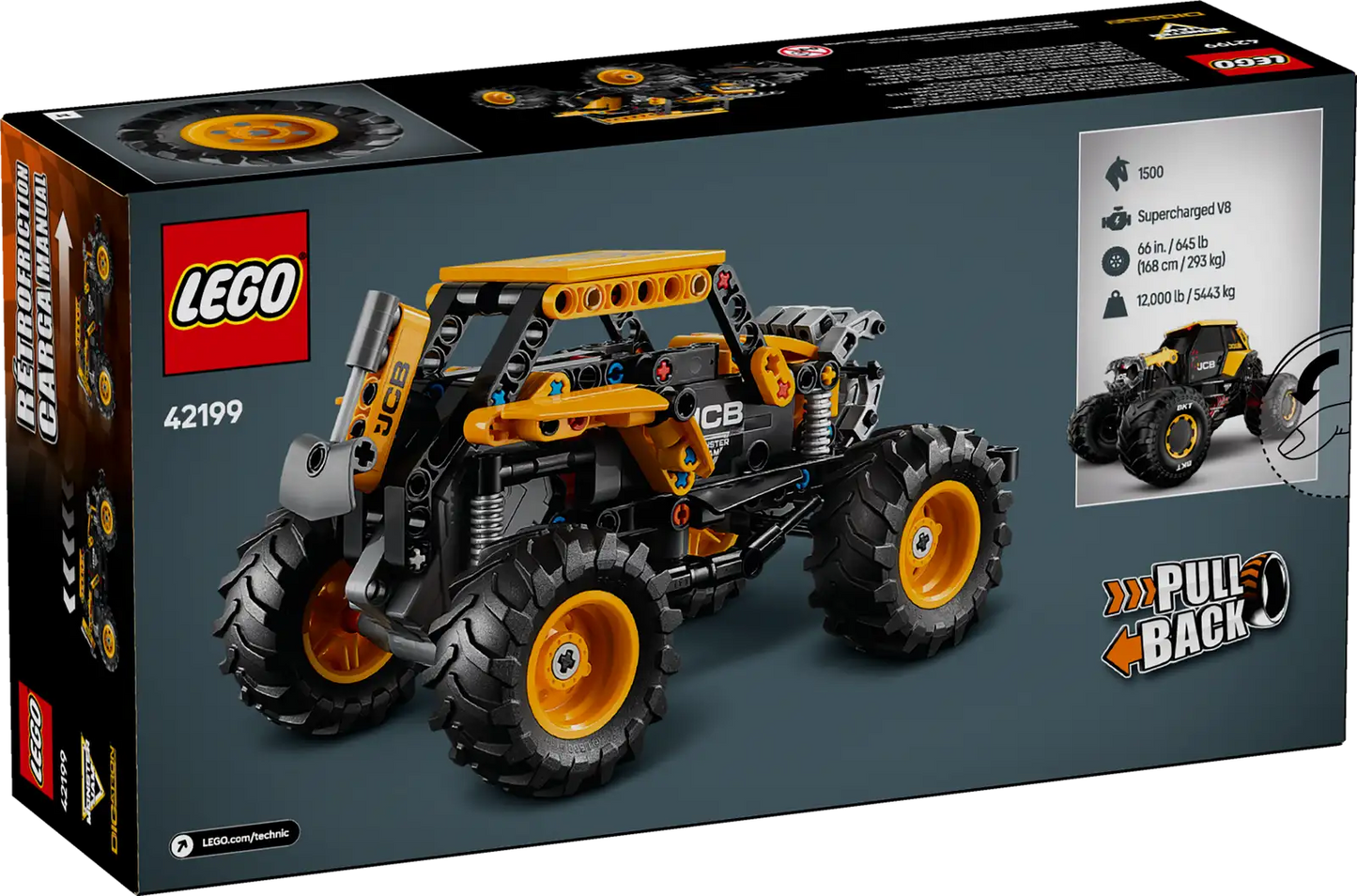LEGO® Technic™ Monster Jam DIGatron™ Pull-Back truck