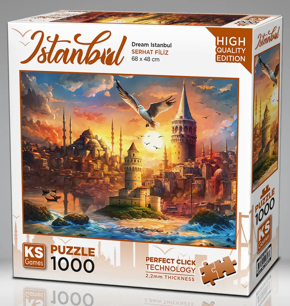 “Dream Istanbul” – 1000-Piece KS Games Cityscape Puzzle