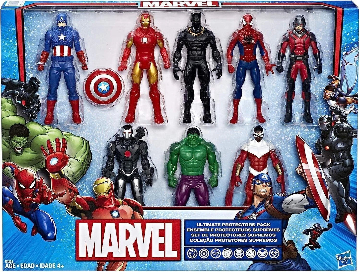 Marvel Avengers Ultimate Protectors 8-Figure Super Hero Set