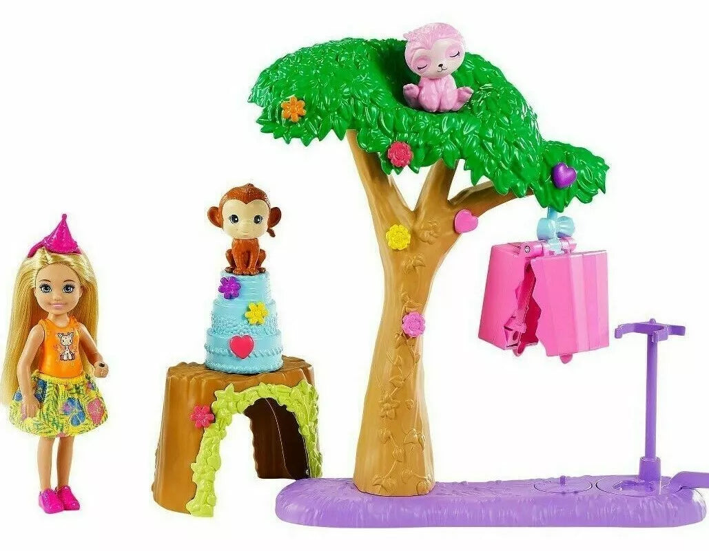 Barbie® and Chelsea™ The Lost Birthday™ Party Fun Playset with Doll & 2 Animals
