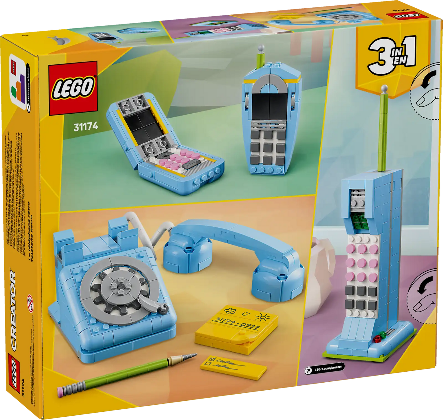 LEGO® Creator 3in1 Retro Telephone