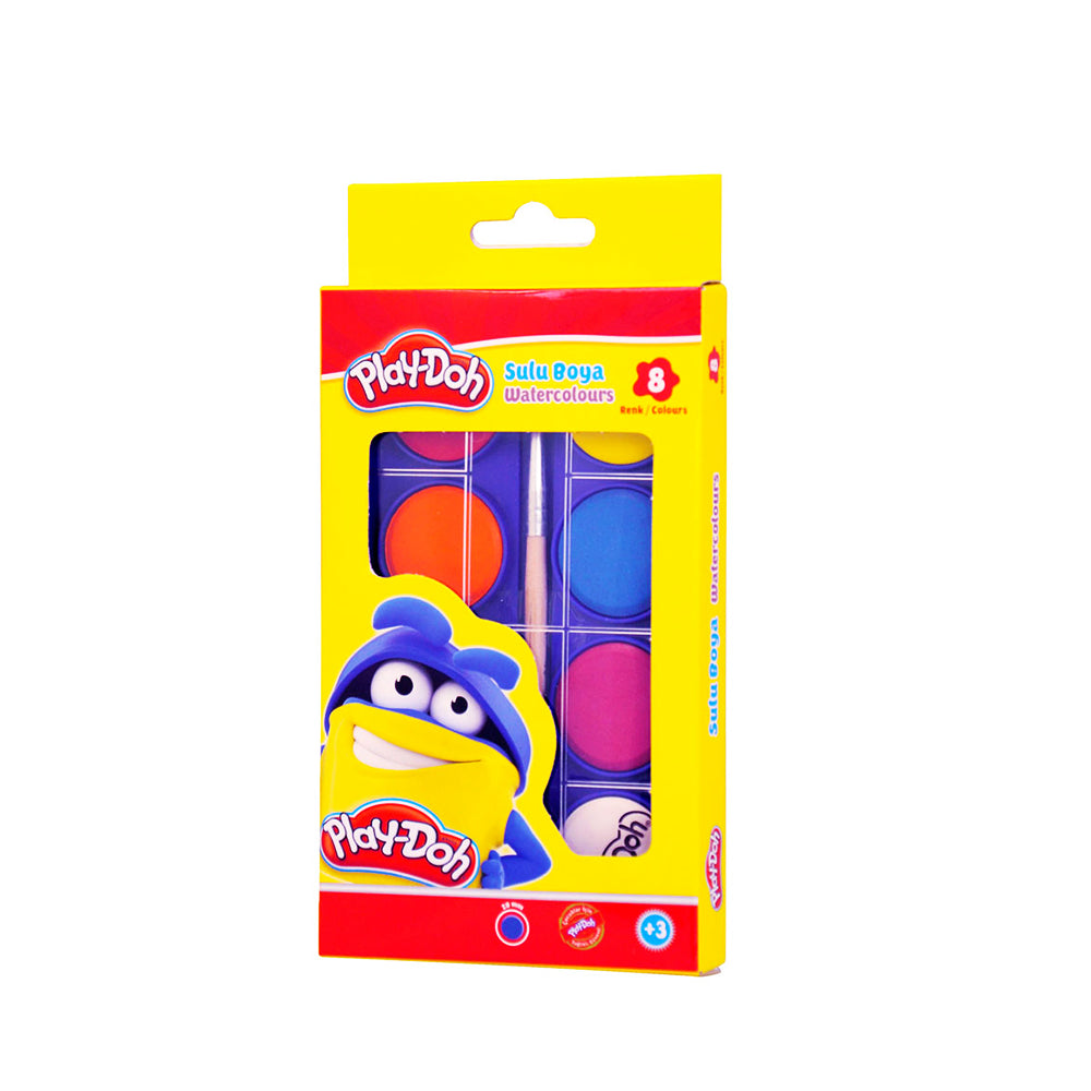 PlayDoh Watercolor – Pack of 8 Colors