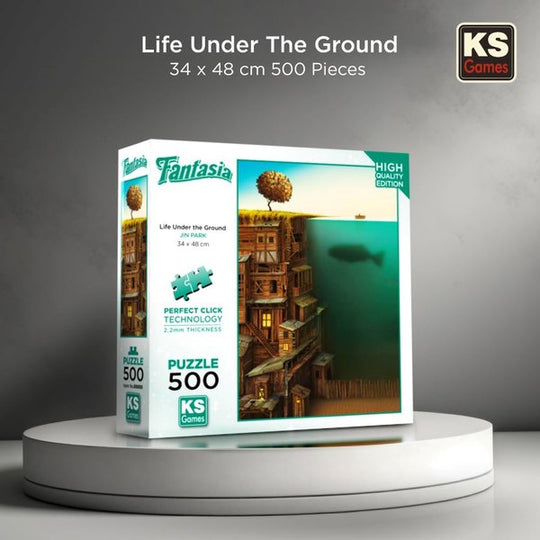 Fantasia “Life Under The Ground” 500-Piece Jigsaw Puzzle - KS Games