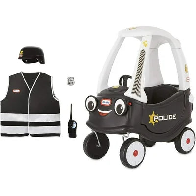 Little Tikes Police Cozy Coupe Ride‑On Car