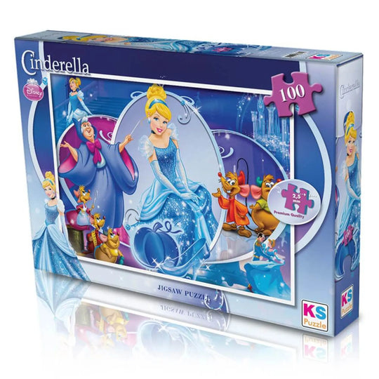 Disney Cinderella 100-Piece Jigsaw Puzzle - KS Games