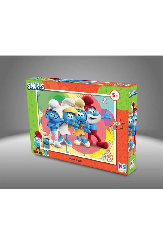 The Smurfs 200-Piece Jigsaw Puzzle - KS Games