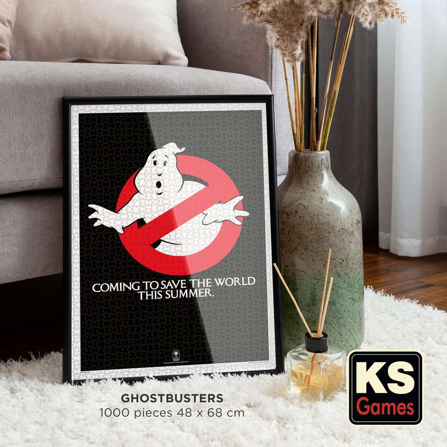 “Ghostbusters” 1000-Piece Movie Logo Puzzle – KS Games