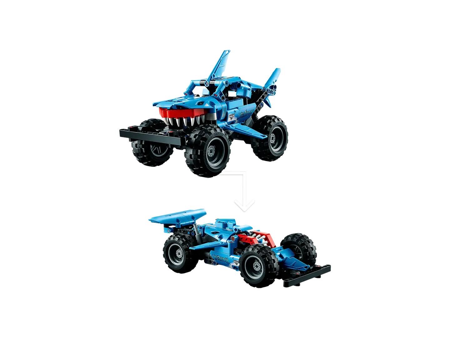 LEGO® Technic™ Megalodon™ Pull-Back Truck 42134
